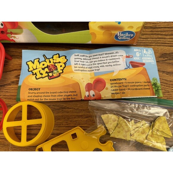 MOUSE TRAP Board Game for Kids Ages 6 & Up,‎ Classic Kids Game Mouse Trap Game - Picture 8 of 9
